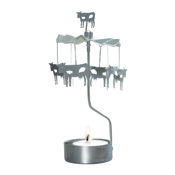 Cow Rotary Candle Holder - Pluto Design