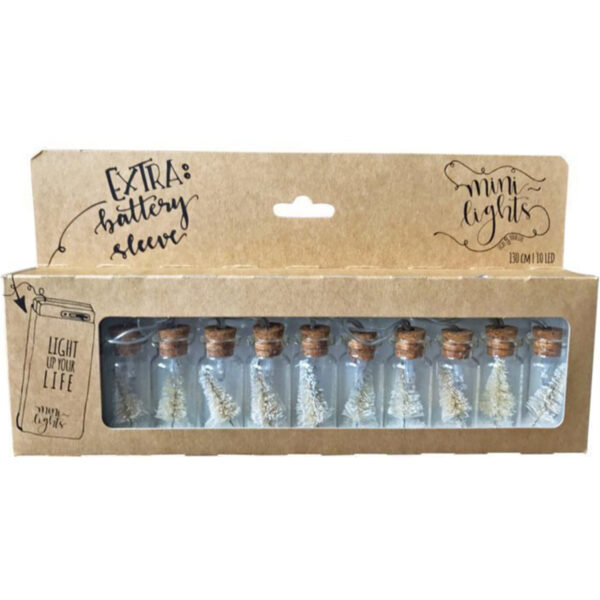 White Christmas Tree Light Cord – Mini Lights