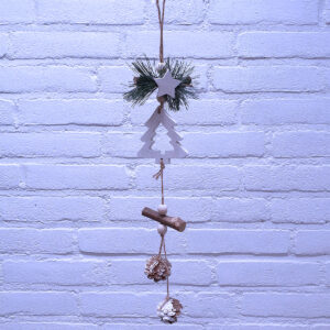 Christmas Pendant Xmas Tree With Acorn - H&S