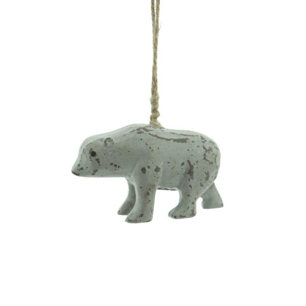 Wooden Decoration Pendant Bear - Kolony
